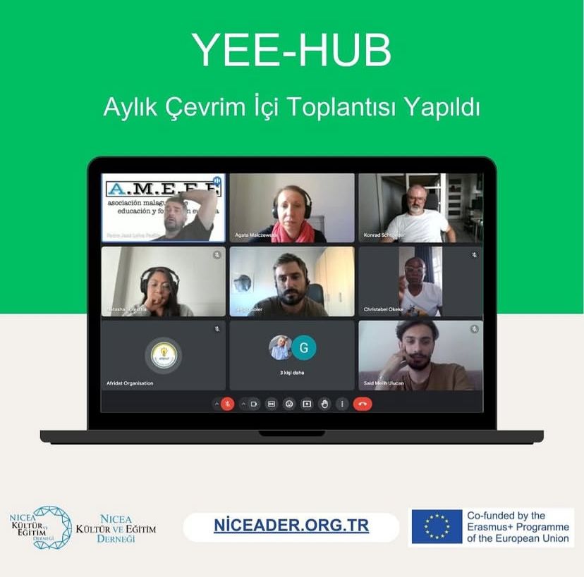 YEE-HUB adlı KA220 projemiz için aylık toplantımız gerçekleştirildi!