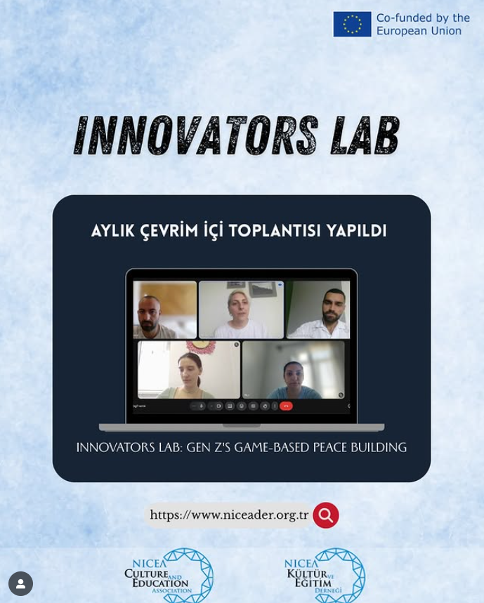 Innovators Lab projemizin aylık çevrimiçi toplantısı gerçekleşti