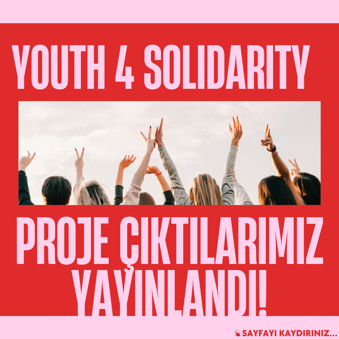 Youth 4 Solidarity adlı projemizin çıktıları yayınlandı!